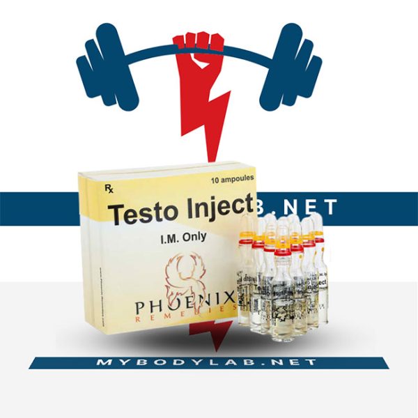 Testo Inject 10 ampoules (375mg_ml) - in USA - mybodylab.net