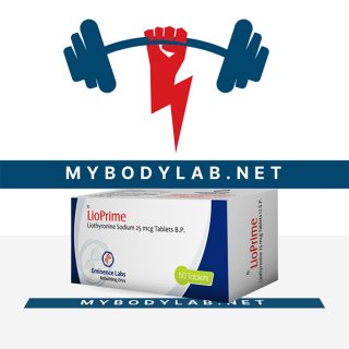 Lioprime 25mcg (50 pills) in USA - mybodylab.net