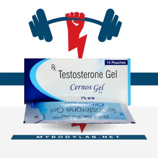 Cernos Gel (Testogel) 14 bustina per scatola in USA - mybodylab.net