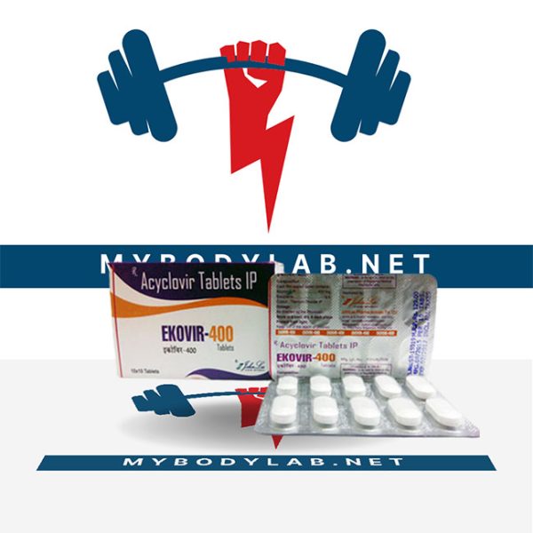 Ekovir 400mg (5 pills) in USA - mybodylab.net